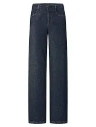 Wide Fit-Jeans Peter Hahn denim