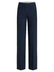 Wide Fit-Jersey-Hose Peter Hahn blau