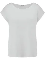 Shirt Rundhals-Ausschnitt Peter Hahn weiss