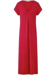 Kleid V-Ausschnitt Peter Hahn rot