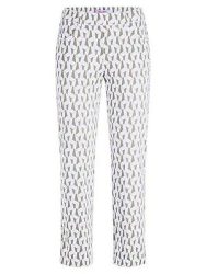 Knöchellange Hose Peter Hahn weiss