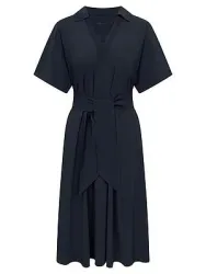 Polo-Kleid Modell Phinora Raffaello Rossi blau