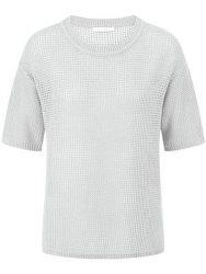 Rundhals-Pullover Peter Hahn weiss