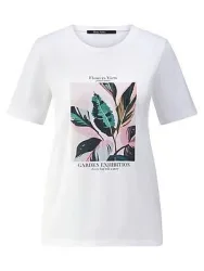 Rundhals-Shirt Marc Aurel weiss