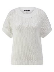 Rundhals-Pullover Marc Aurel weiss
