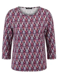 Rundhals-Shirt 3/4-Arm Peter Hahn multicolor