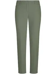 Knöchellange Hose Fadenmeister Berlin grün