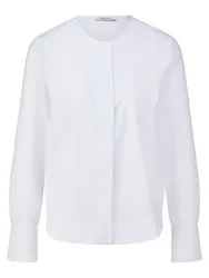 Long-Bluse Peter Hahn weiss