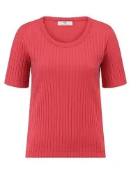 Rundhals-Shirt Peter Hahn rot