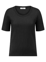 Rundhals-Shirt Peter Hahn schwarz
