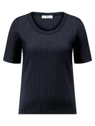 Rundhals-Shirt Peter Hahn blau