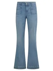 Bootcut Fit-Jeans Peter Hahn denim