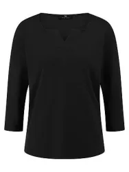 Rundhals-Shirt Peter Hahn schwarz