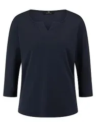 Rundhals-Shirt Peter Hahn blau