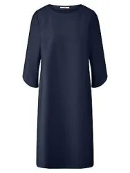 Kleid 3/4-Arm Peter Hahn blau