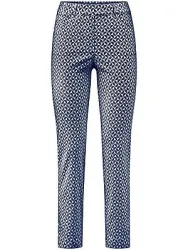 Slim Fit-7/8-Hose Peter Hahn blau