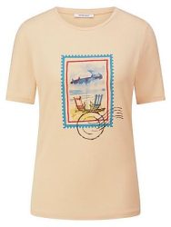 Rundhals-Shirt Peter Hahn orange