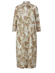 Kleid 3/4-Arm Peter Hahn beige