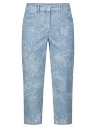 Slim Fit-Caprihose Peter Hahn denim