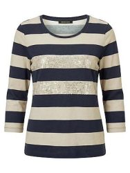 Rundhals-Shirt Peter Hahn blau