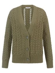 Strickjacke Peter Hahn grün