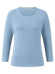 Rundhals-Pullover Peter Hahn blau