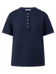 Rundhals-Pullover Peter Hahn blau