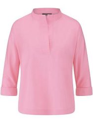 Bluse Stehkragen Peter Hahn rosé