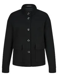 Jersey-Jacke Peter Hahn schwarz