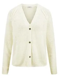 Strickjacke Peter Hahn weiss