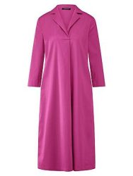 Kleid kleinem Reverskragen Peter Hahn pink