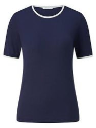 Rundhals-Shirt Peter Hahn blau