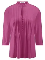 Jerseybluse Peter Hahn pink