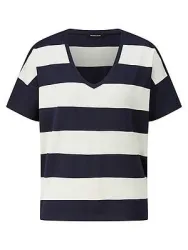 V-Shirt Peter Hahn blau
