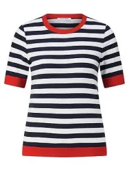 Rundhals-Shirt Peter Hahn blau