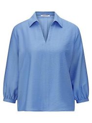 Bluse 3/4-Arm Peter Hahn blau
