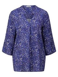 Long-Bluse Peter Hahn blau