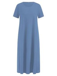 Jersey-Kleid Peter Hahn blau