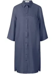 Kleid 3/4-Arm Peter Hahn blau