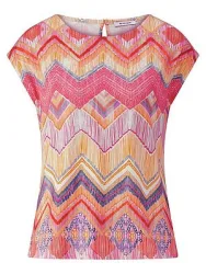 Rundhals-Shirt Peter Hahn orange