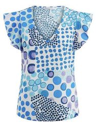 Bluse Peter Hahn blau
