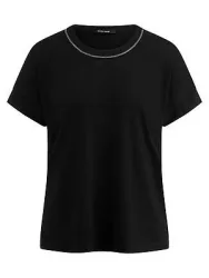 Rundhals-Shirt Peter Hahn schwarz