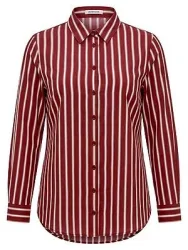 Long-Bluse Peter Hahn rot