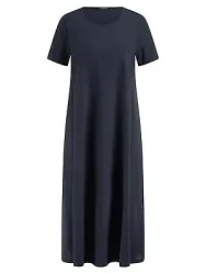 Jersey-Kleid Peter Hahn blau