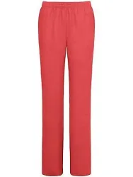 Hose aus 100% Leinen Peter Hahn rot