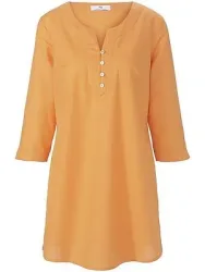 Tunika aus 100% Leinen Peter Hahn orange