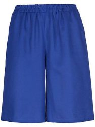 Bermudas aus 100% Leinen Peter Hahn blau