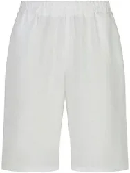 Bermudas aus 100% Leinen Peter Hahn weiss
