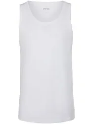 BOSS - Top, ärmellos, für Herren, Weiss, Größe S