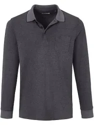 Polo-Shirt 1/1-Arm Bugatti grau